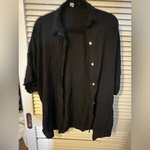Women's Black Blouse